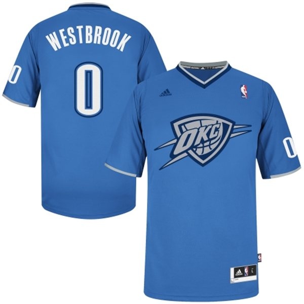 Men's  Russell Westbrook 2013 Christmas Day Big Logo Jersey